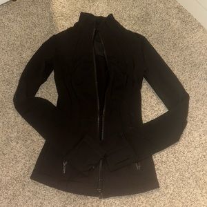 Black define jacket from Lululemon